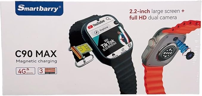 Montre Connectée C90 Max 4G – La Puissance d’un Smartphone à Votre Poignet