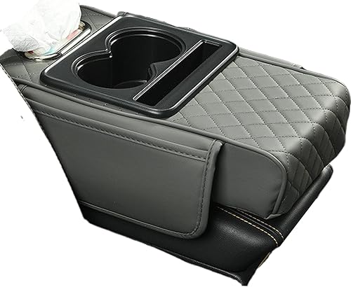 🛒 ACCOUDOIR DE VOITURE PREMIUM – AVEC PORTE-GOBELETS & RANGEMENTS