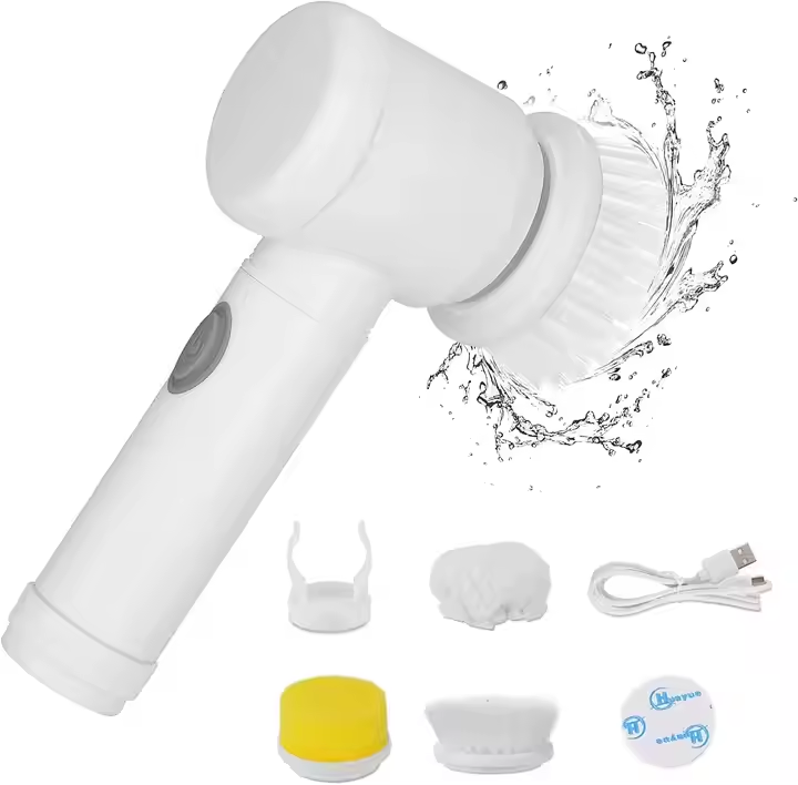 đ§Œ Brosse de Nettoyage Ălectrique Rechargeable â Outil Magique pour Toute la Maison