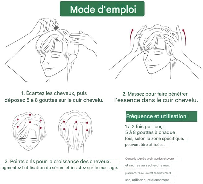 Sérum Cheveux Gingembre