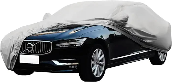 đ BĂąche de Voiture Universelle ArgentĂ©e â Housse de Protection ExtĂ©rieure Durable