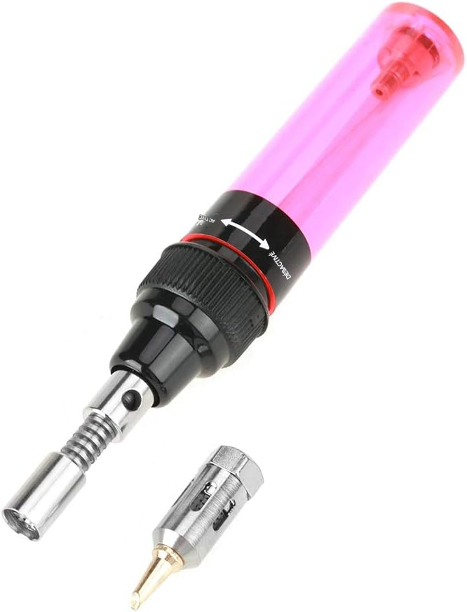 🔥 Fer à Souder à Gaz Sans Fil – Chalumeau Butane Multifonction 1300°C