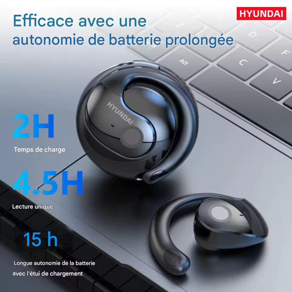 HYUNDAI HY-T26 PRO AI – Écouteurs de Traduction Instantanée 75 Langues 🌍🎧