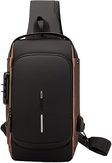 🎒 Sac à bandoulière antivol avec port USB – Sécurité et style au quotidien 🎒