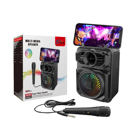 🎤 Mini Karaoké Portable Bluetooth avec Micro