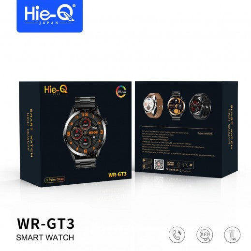 Hie-Q WR-GT3 – La Montre Connectée Élégante & Polyvalente