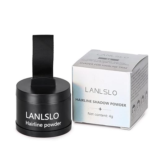 🌟 LANLSLO Hairline Powder – Poudre Correctrice pour Ligne de Cheveux