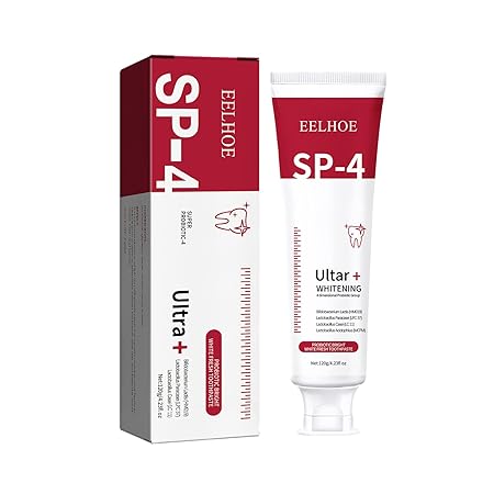 🦷 EELHOE SP-4 – Dentifrice Blanchissant Ultra+ Professionnel