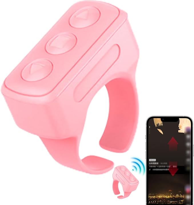 💍 Phone Ring Controller – Télécommande Sans Fil pour Smartphone 📱✨