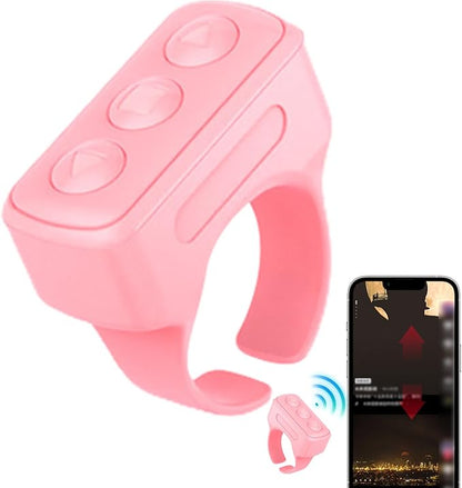 💍 Phone Ring Controller – Télécommande Sans Fil pour Smartphone 📱✨