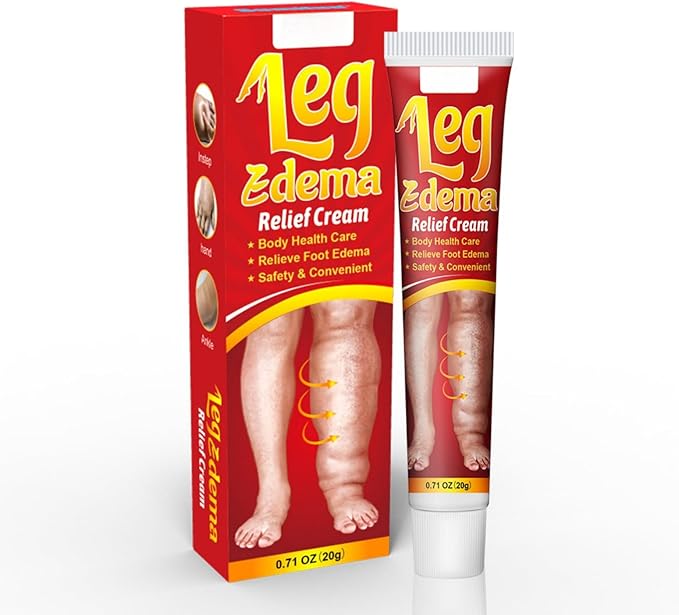 🌿 Crème de Massage Anti-Gonflement – Soulagement des Jambes Lourdes (20g) 🌿