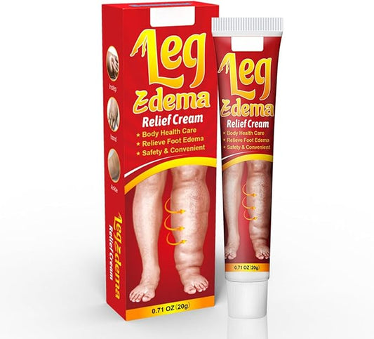 🌿 Crème de Massage Anti-Gonflement – Soulagement des Jambes Lourdes (20g) 🌿