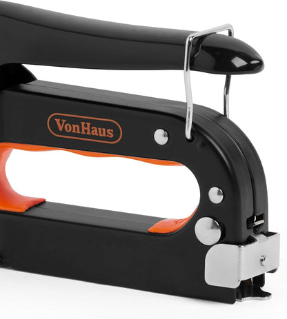 🔧 Agrafeuse 3-en-1 Manuelle Robuste – Idéale pour Meubles, Tapis, Menuiserie & Bricolage