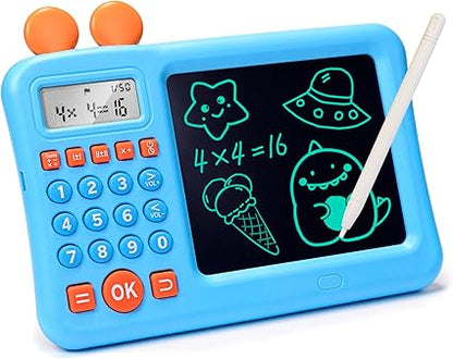 🧮 Calculatrice Mathématique Éducative pour Enfants – Jouet Montessori 2-en-1 Apprentissage & Jeu