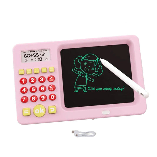 🧮 Calculatrice Mathématique Éducative pour Enfants – Jouet Montessori 2-en-1 Apprentissage & Jeu