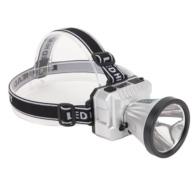 🔦 Lampe Frontale LED Ultra Puissante – Rechargeable & Étanche