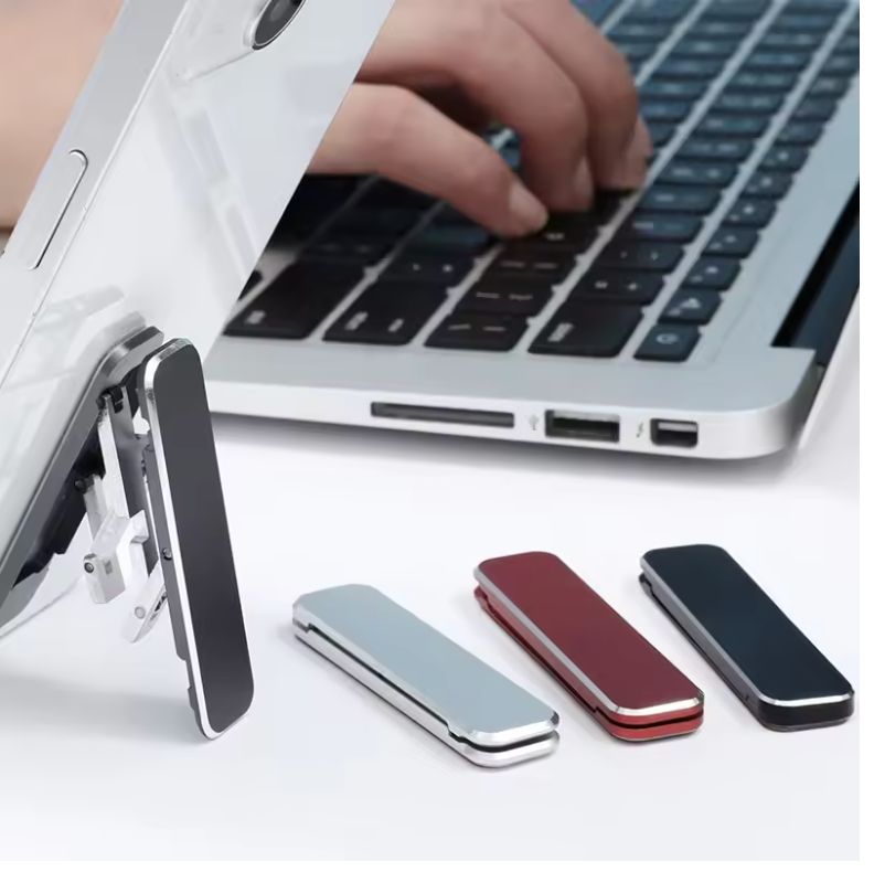 📱 Support de Téléphone Pliable en Alliage d’Aluminium – Design en W