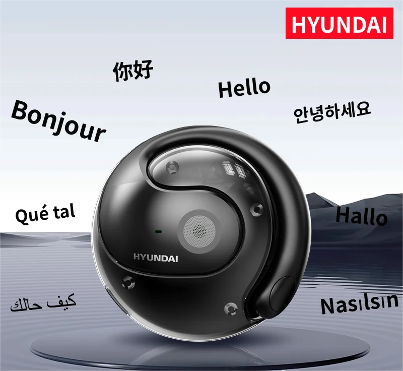 HYUNDAI HY-T26 PRO AI – Écouteurs de Traduction Instantanée 75 Langues 🌍🎧