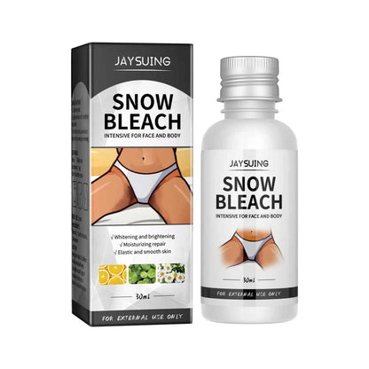 ❄️ Coffret SNOW BLEACH – Crème et Lotion Blanchissantes pour Visage et Corps