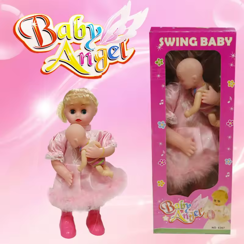 🎀 Poupée Interactive Chantante et Clignotante – Cadeau Idéal pour Fillettes