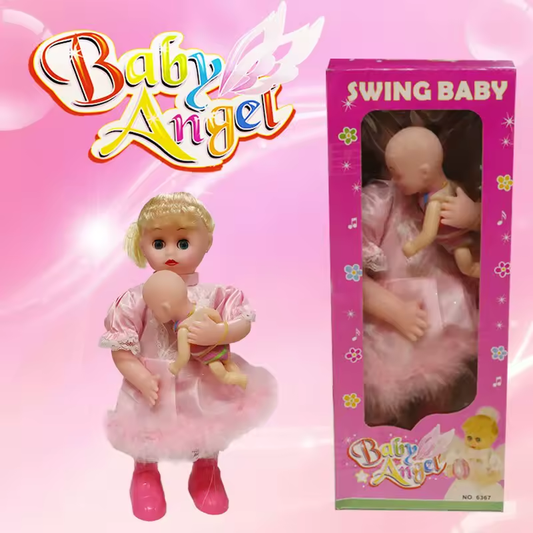 🎀 Poupée Interactive Chantante et Clignotante – Cadeau Idéal pour Fillettes