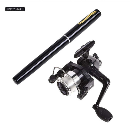 🎣 Kit de pêche portable complet – Canne télescopique + Moulinet + Accessoires