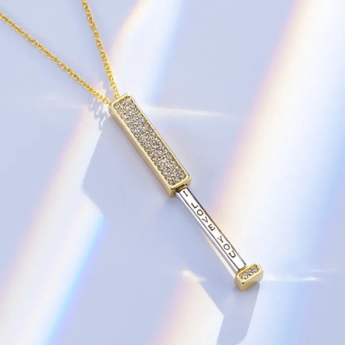 💎 Collier Message Secret – "I Love You" Cache Caché