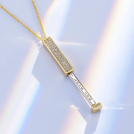 💎 Collier Message Secret – "I Love You" Cache Caché
