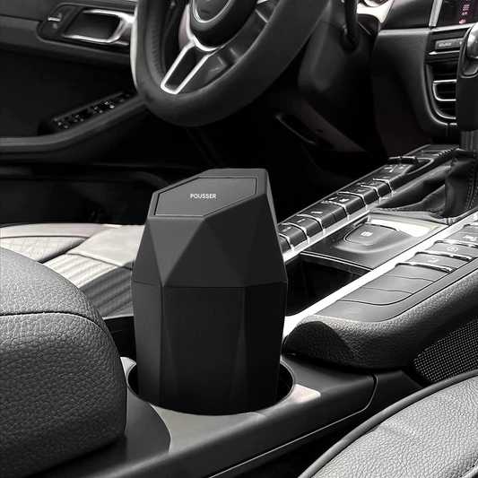 🖤 Poubelle de Voiture Design Diamant – Élégance, Hygiène et Praticité au Quotidien
