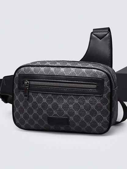 Sac Bandoulière Rétro Unisexe – Style & Praticité au Quotidien