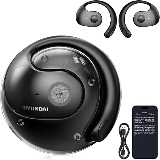 HYUNDAI HY-T26 PRO AI – Écouteurs de Traduction Instantanée 75 Langues 🌍🎧