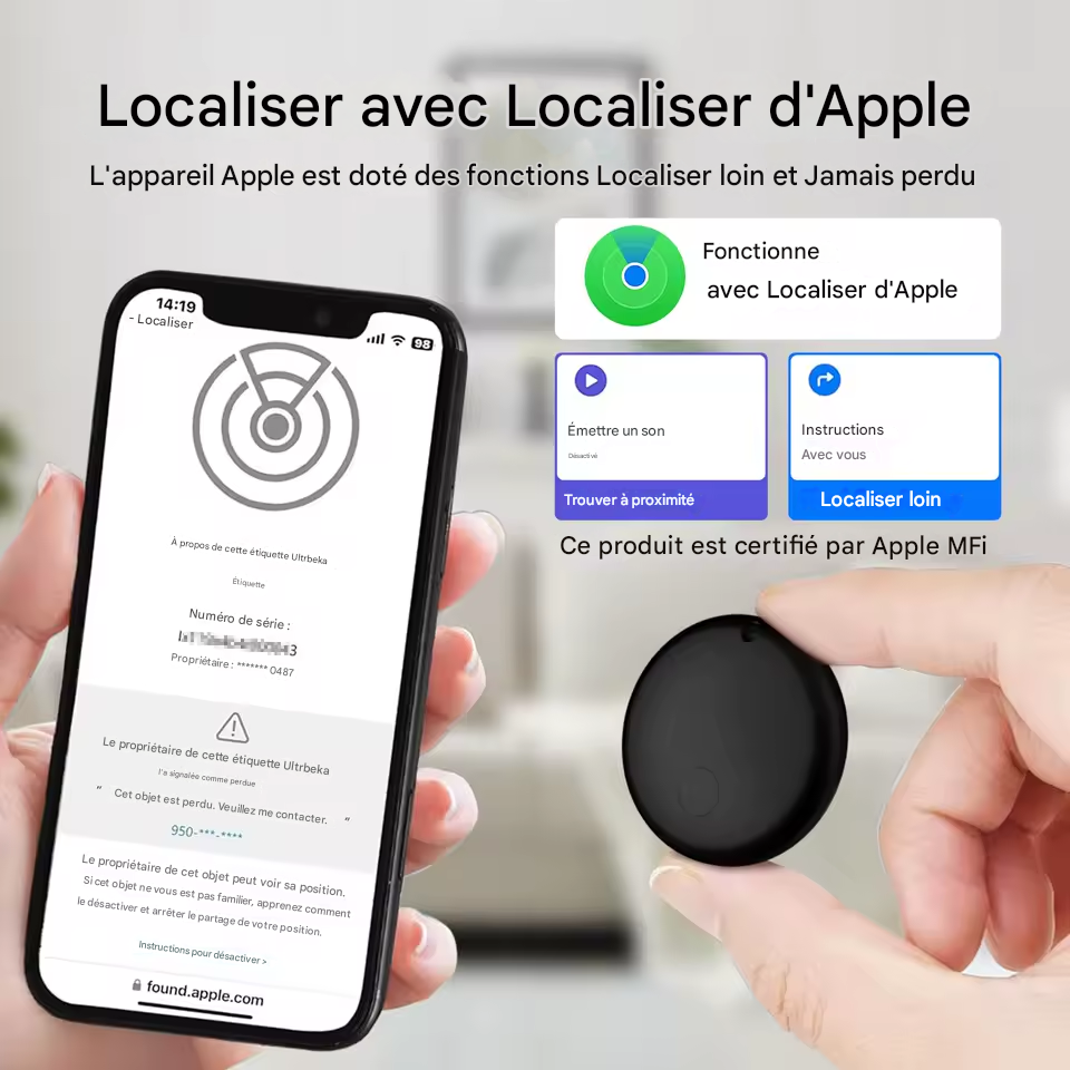 🛰️ Traceur Intelligent TAG – Localisation Facile et Rapide