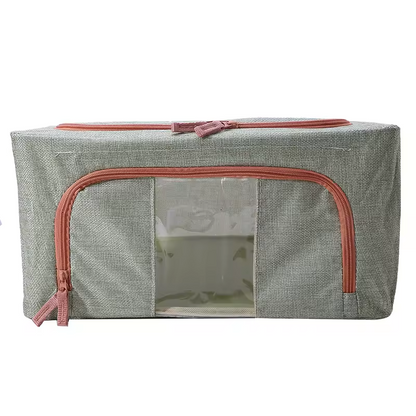 🧺 Boîte de Rangement Pliable en Tissu – Grande Capacité & Design Élégant