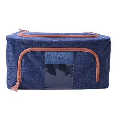 🧺 Boîte de Rangement Pliable en Tissu – Grande Capacité & Design Élégant