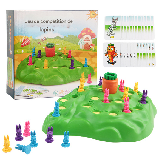 🐇 Jeu du Lapin Piégé – Jouet éducatif et interactif 🎲