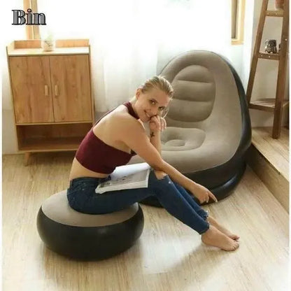 🛋️ Pouf Gonflable de Loisirs – Confort et Détente Partout